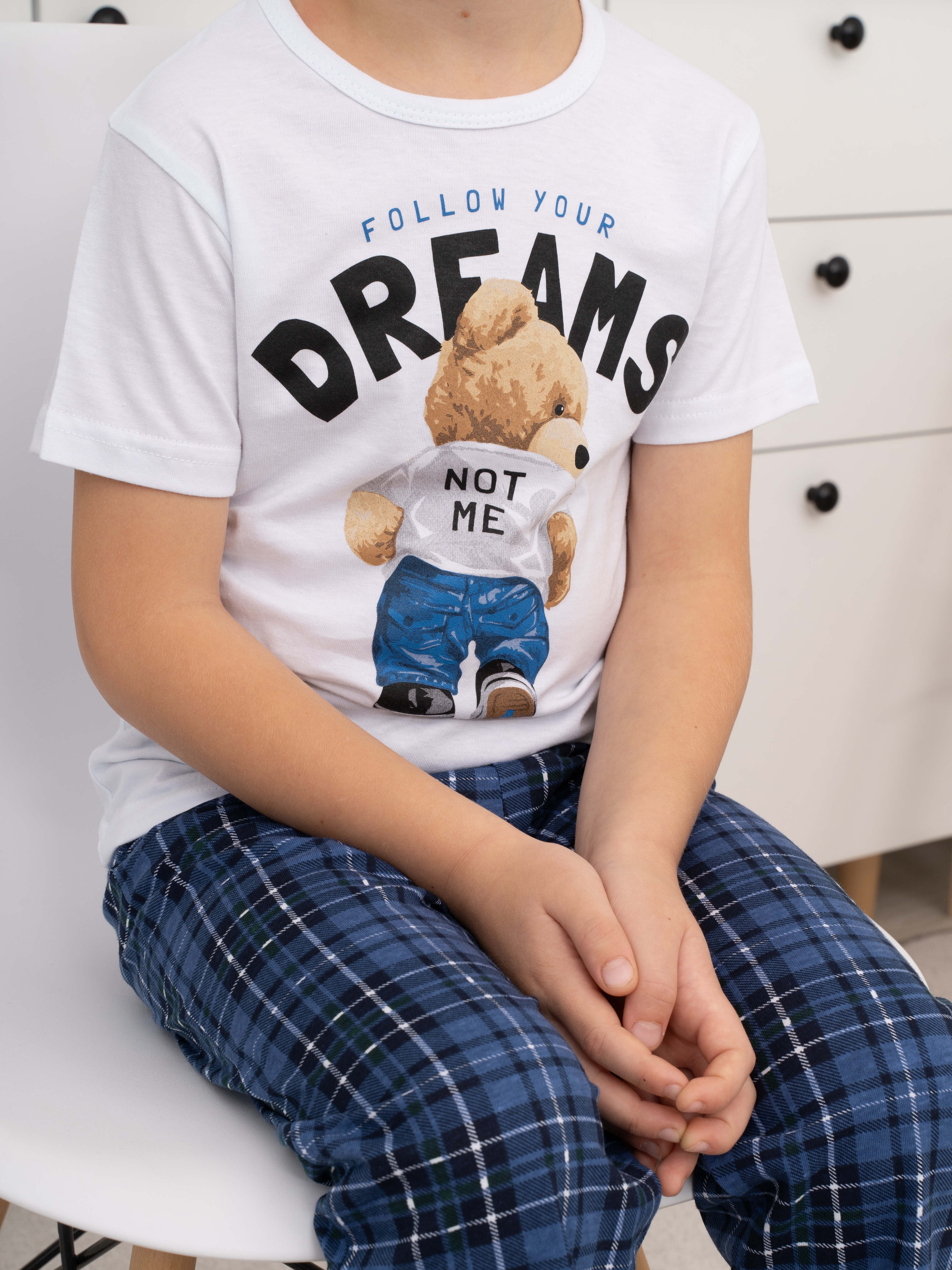 Пижама ULTRA 827п/1 -Ул синий Dreams - фото 3