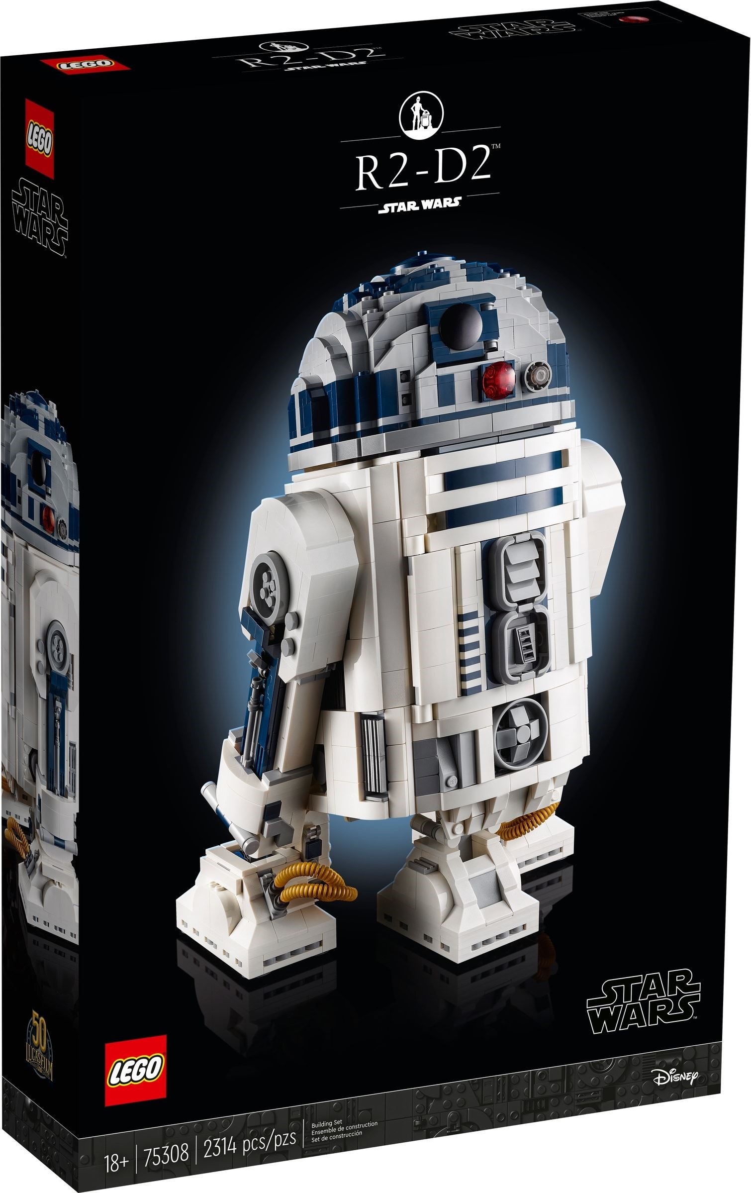 Изображение товара Конструктор LEGO Star Wars R2-D2 75308 105 деталей для коллекционеров