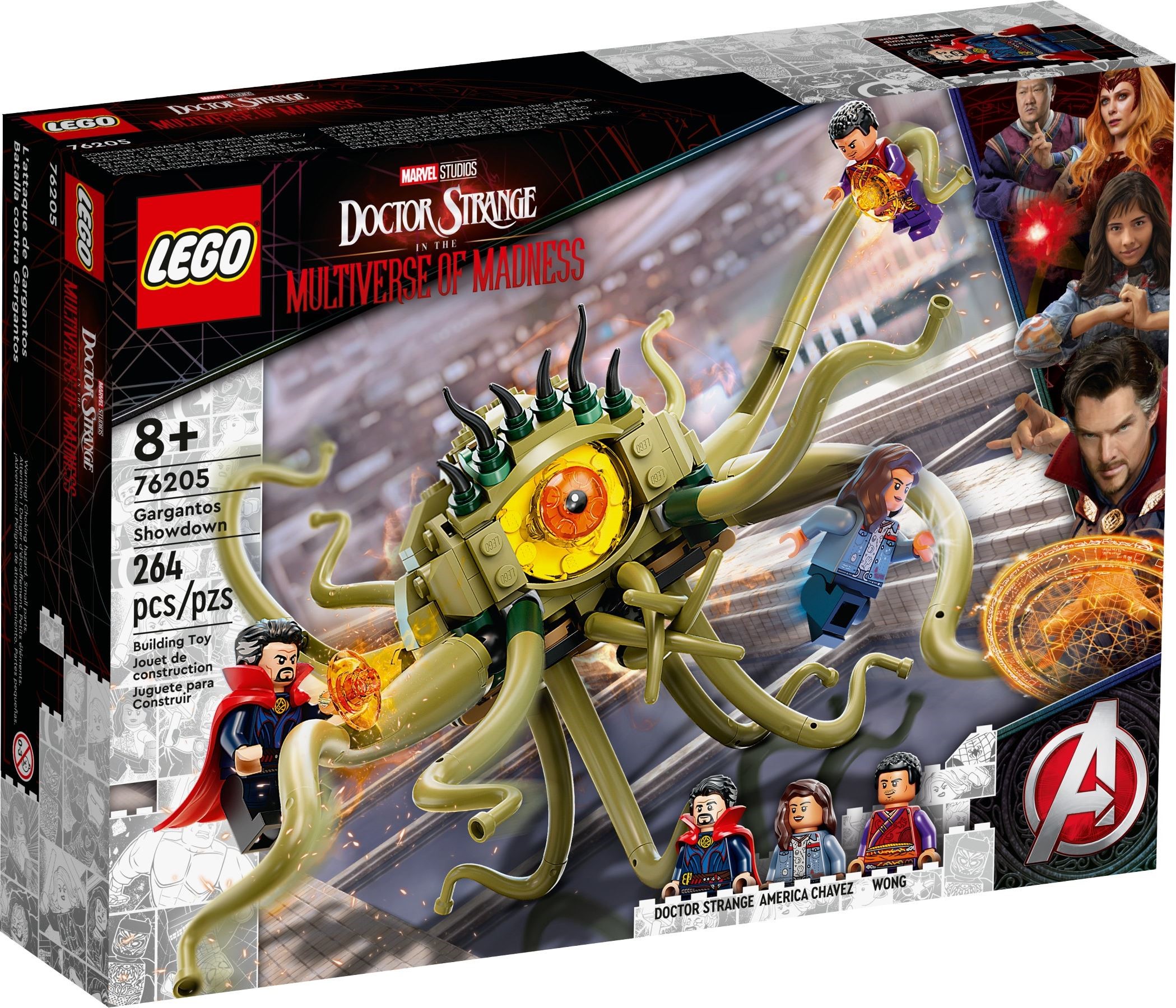 Изображение товара Конструктор LEGO Marvel 76205 Схватка с Гаргантосом для фанатов Marvel Изображение товара Конструктор LEGO Marvel 76205 Схватка с Гаргантосом для фанатов Marvel