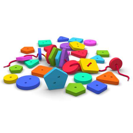 Игрушка ElBascoToys шнуровка