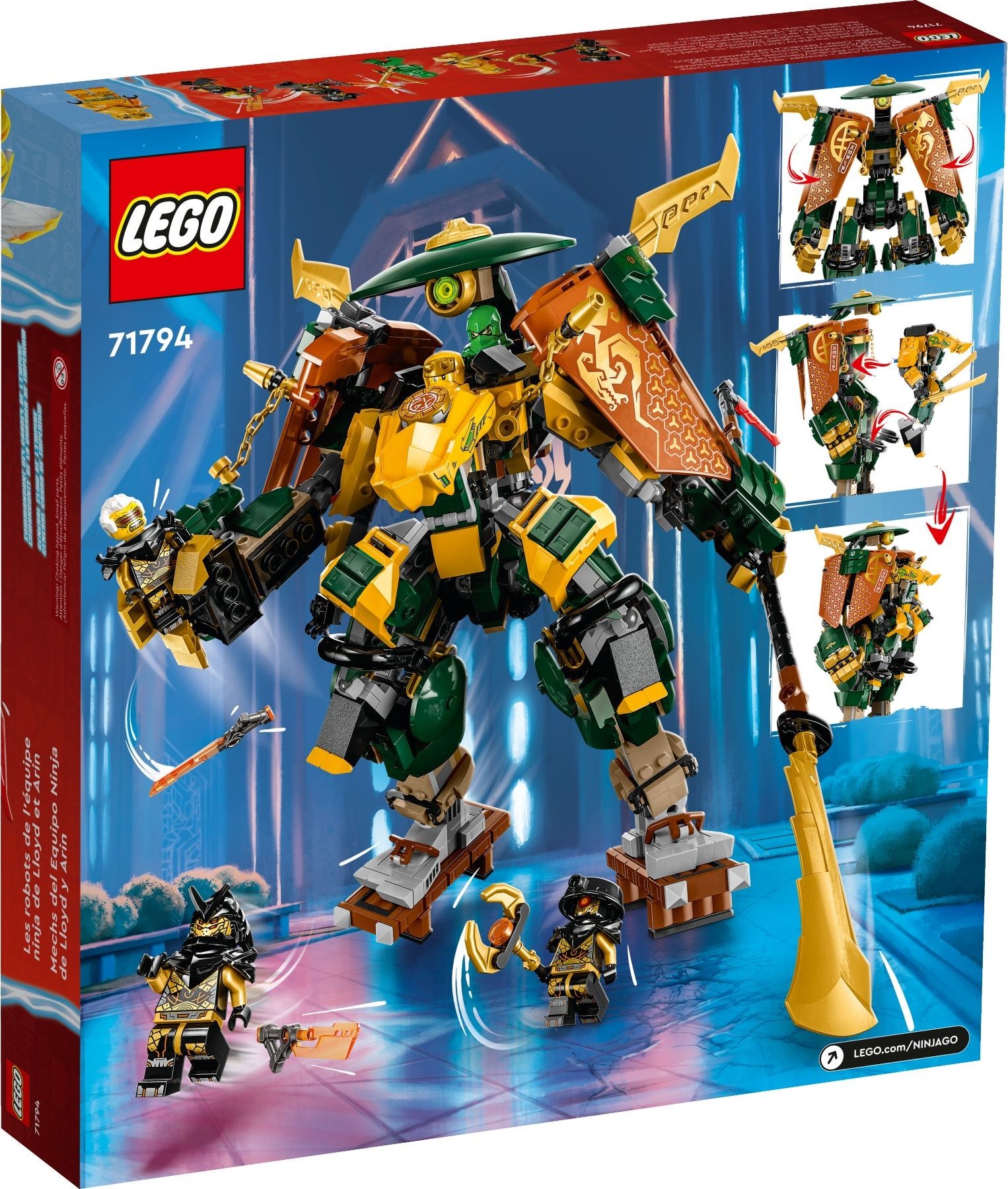 Конструктор LEGO NINJAGO 71794 764 дет. - фото 6