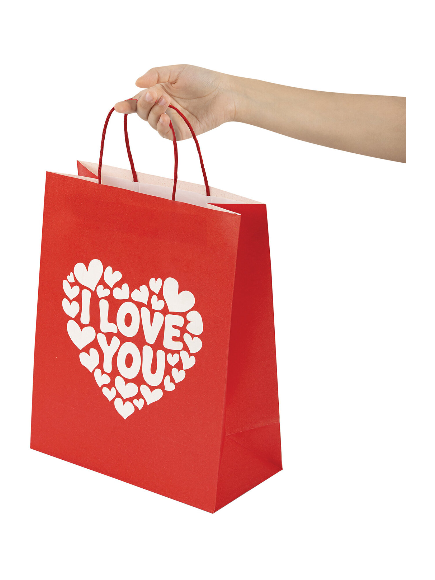 Пакет подарочный Золотая сказка большой крафтовый на день святого Валентина - фото 7