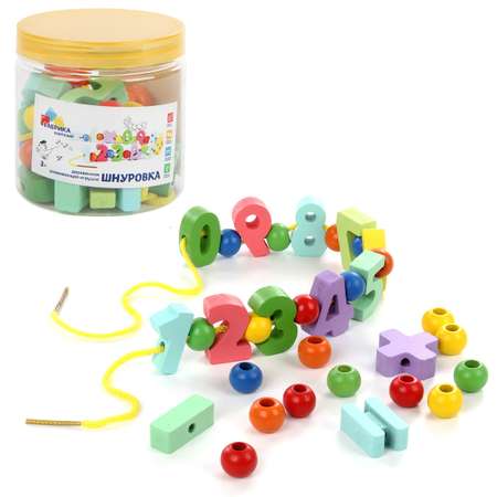 Игрушка Фабрика Фантазий шнуровка
