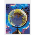 Картина по номерам Selfica Глобус