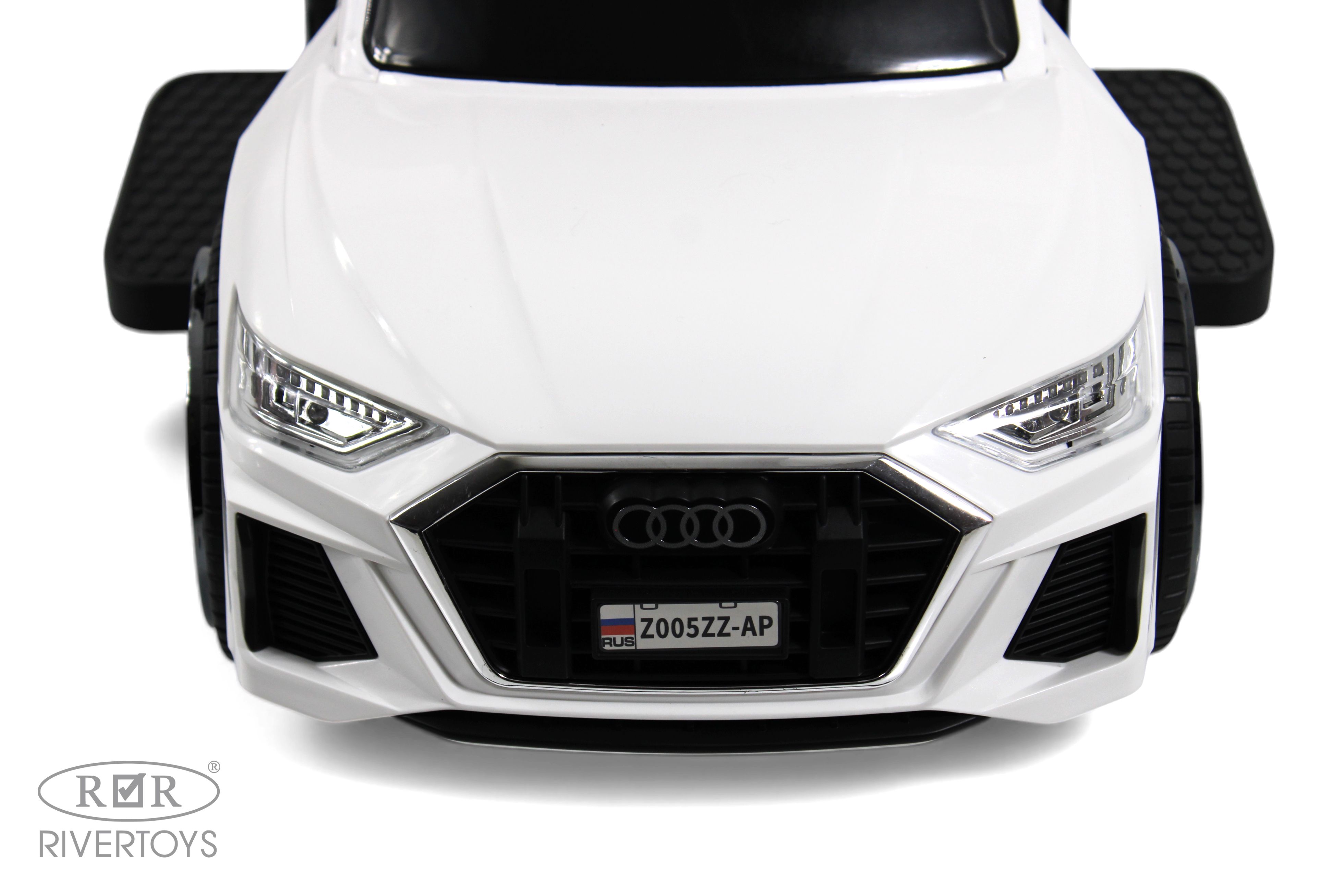 Каталка RIVERTOYS Z005ZZ-AP-WHITE белый - фото 4