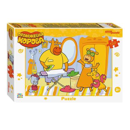 Пазл Step Puzzle Оранжевая корова классический в ассортименте
