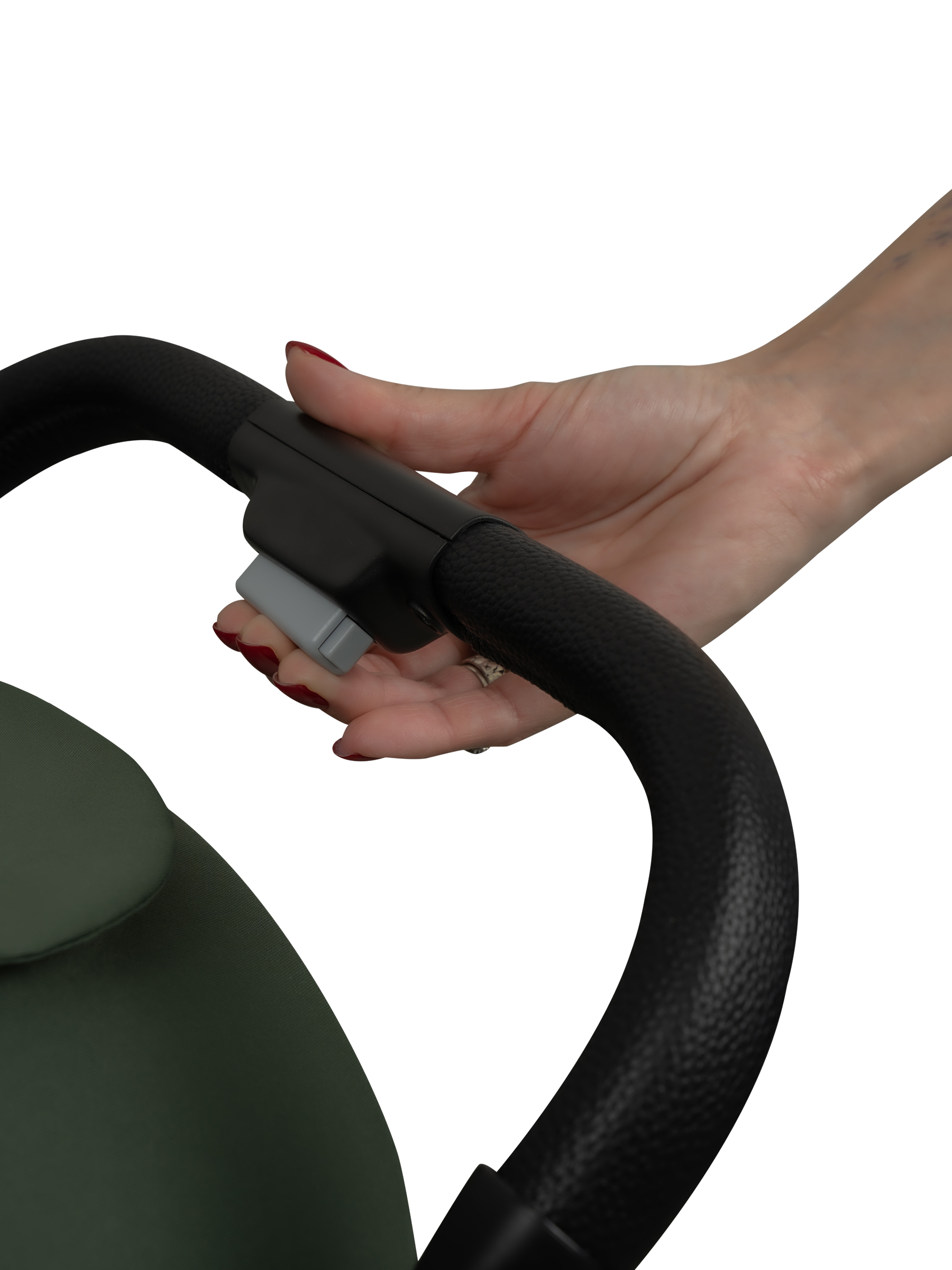 Коляска прогулочная JOVOLA Skill темно-зеленый - фото 22