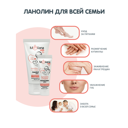 Крем MEDILANA Ланолин 10 мл