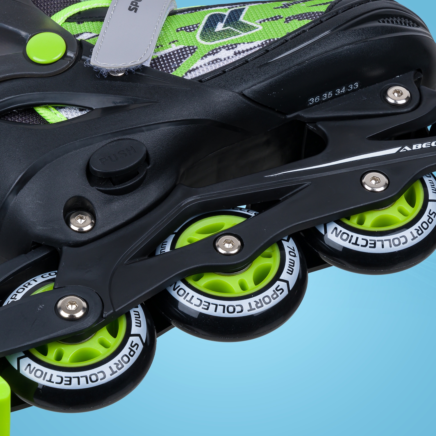 Роликовые коньки Sport Collection L 37-40 - фото 7