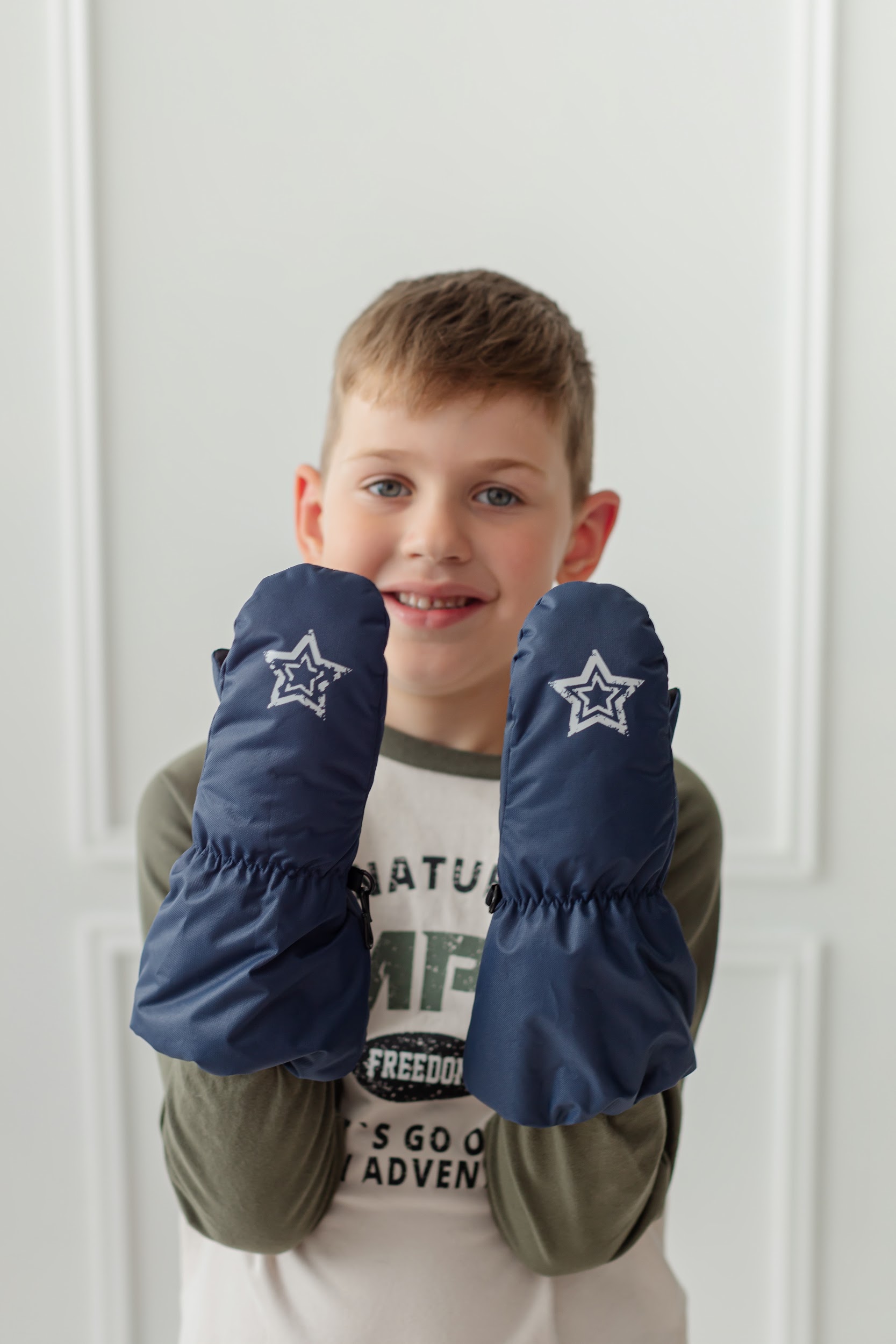 Варежки ARCTICMAGIC Р-316синий - фото 3