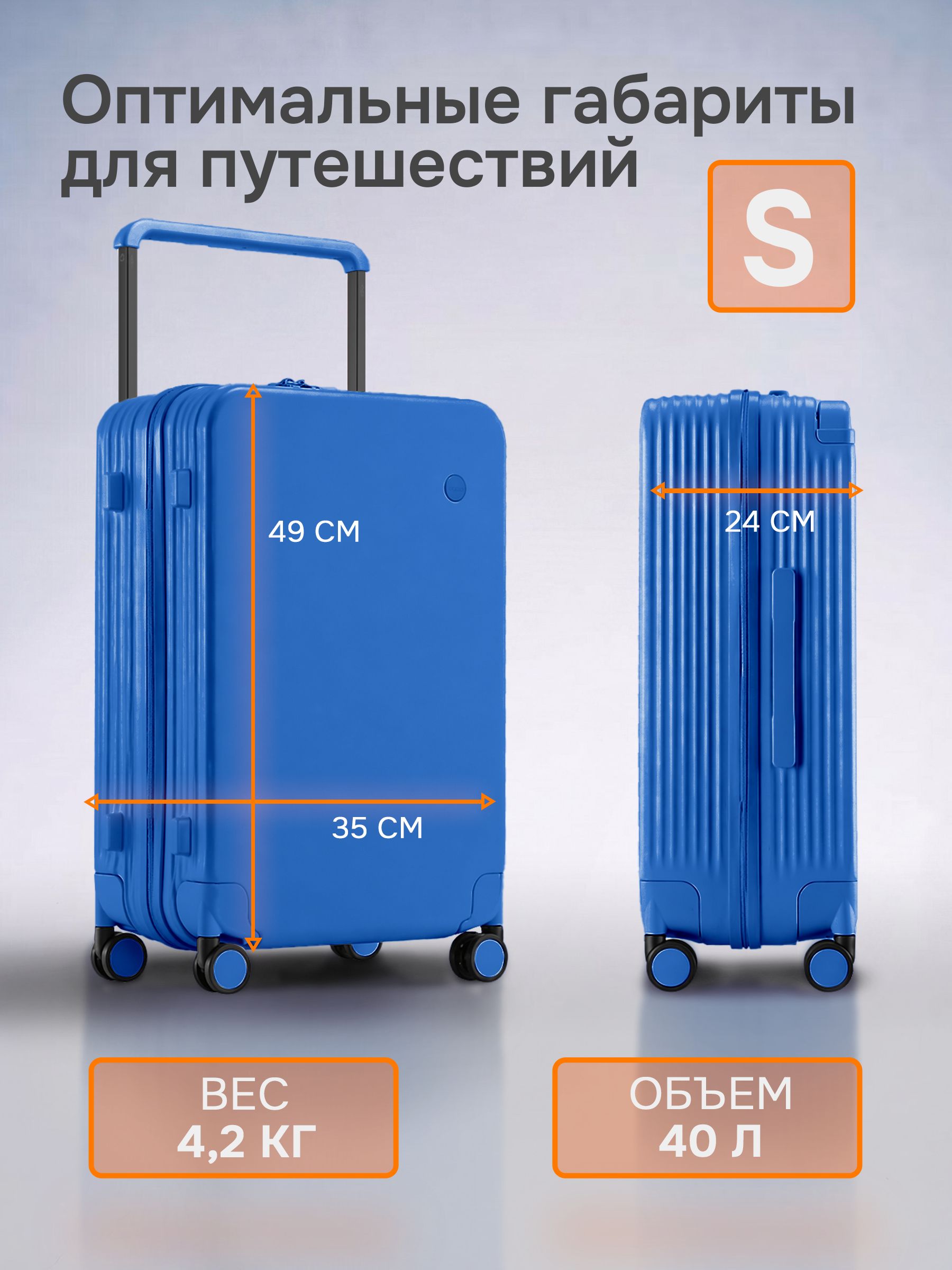 Чемодан MIXI - фото 3