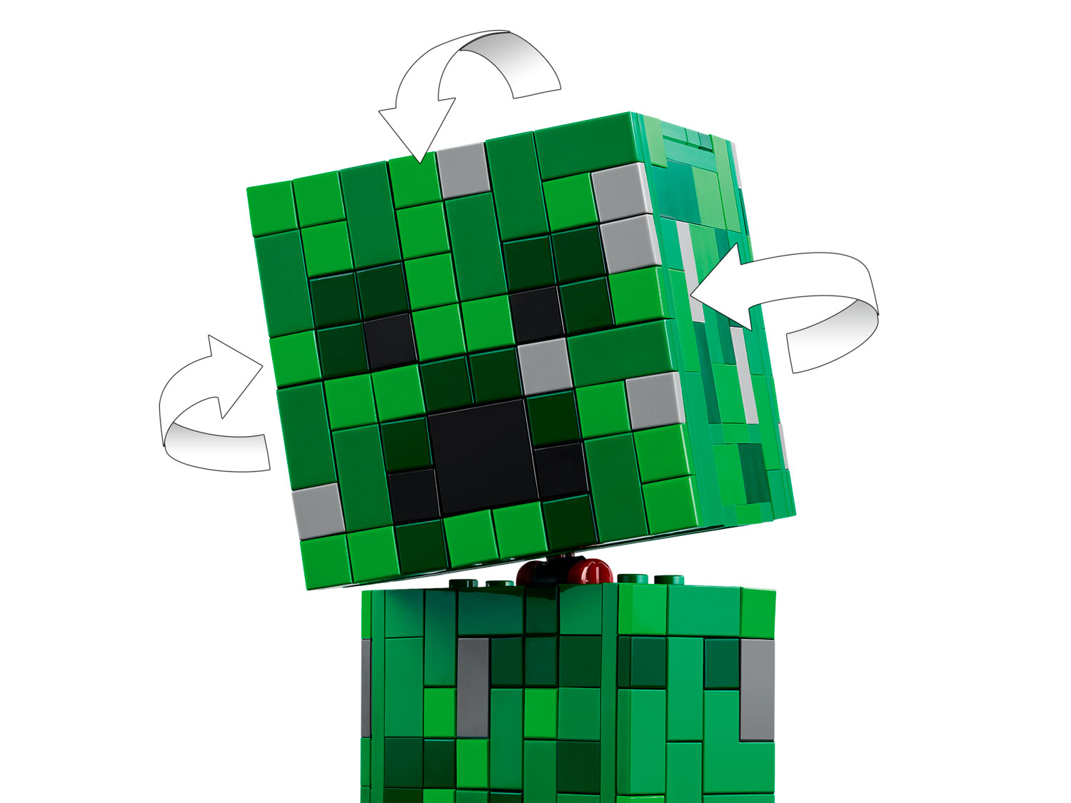 Конструктор LEGO Minecraft фигурка Крипера 665 дет. - фото 6