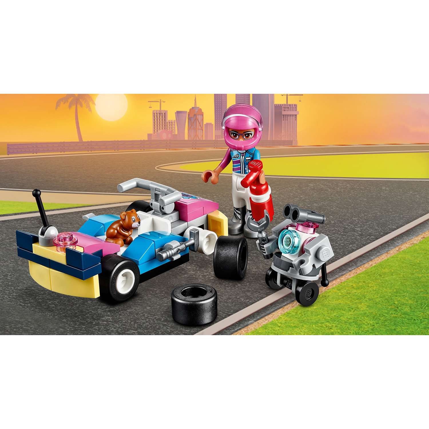 Конструктор LEGO Friends Грузовик техобслуживания - фото 9