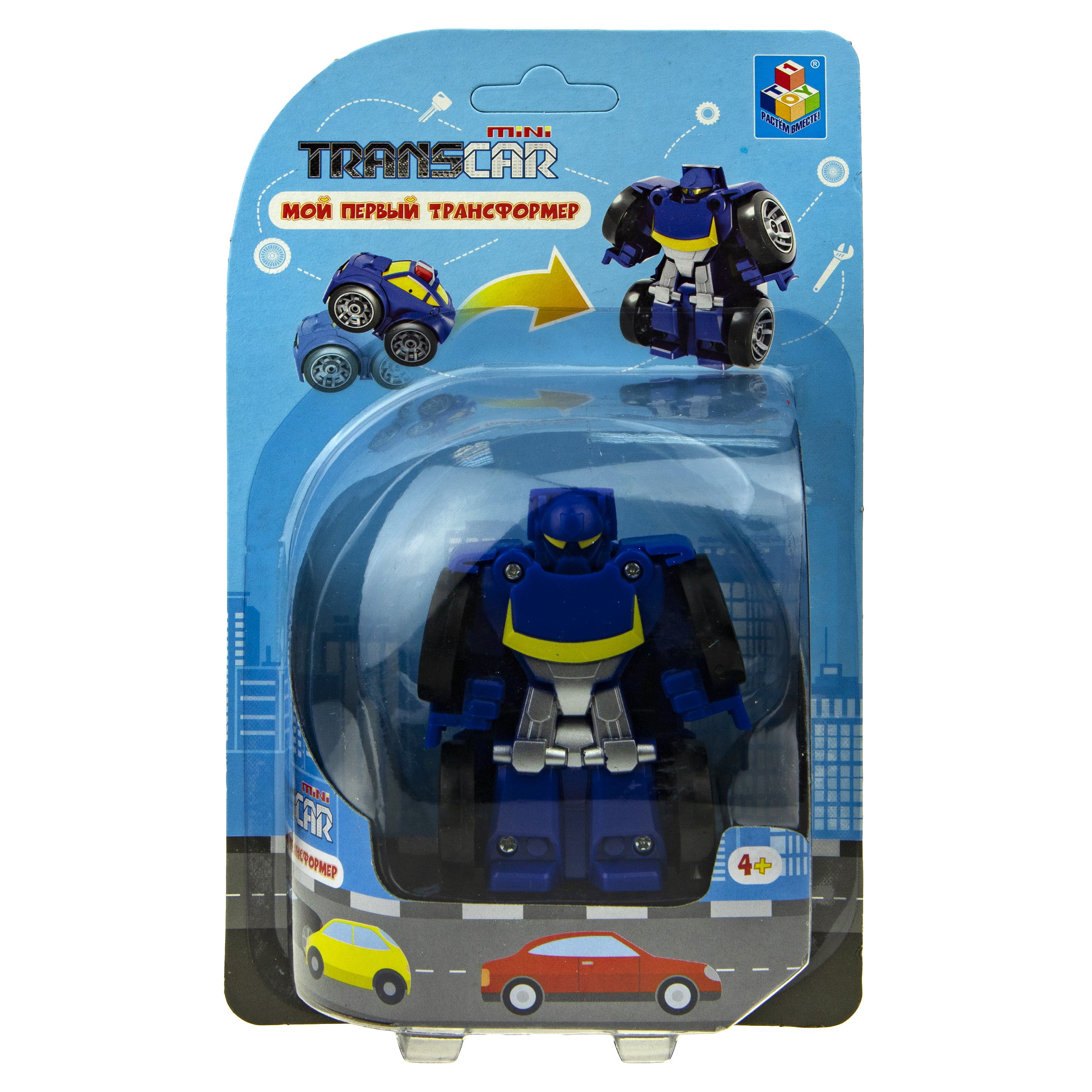 Фигурка 1TOY Полицейская машина - фото 6