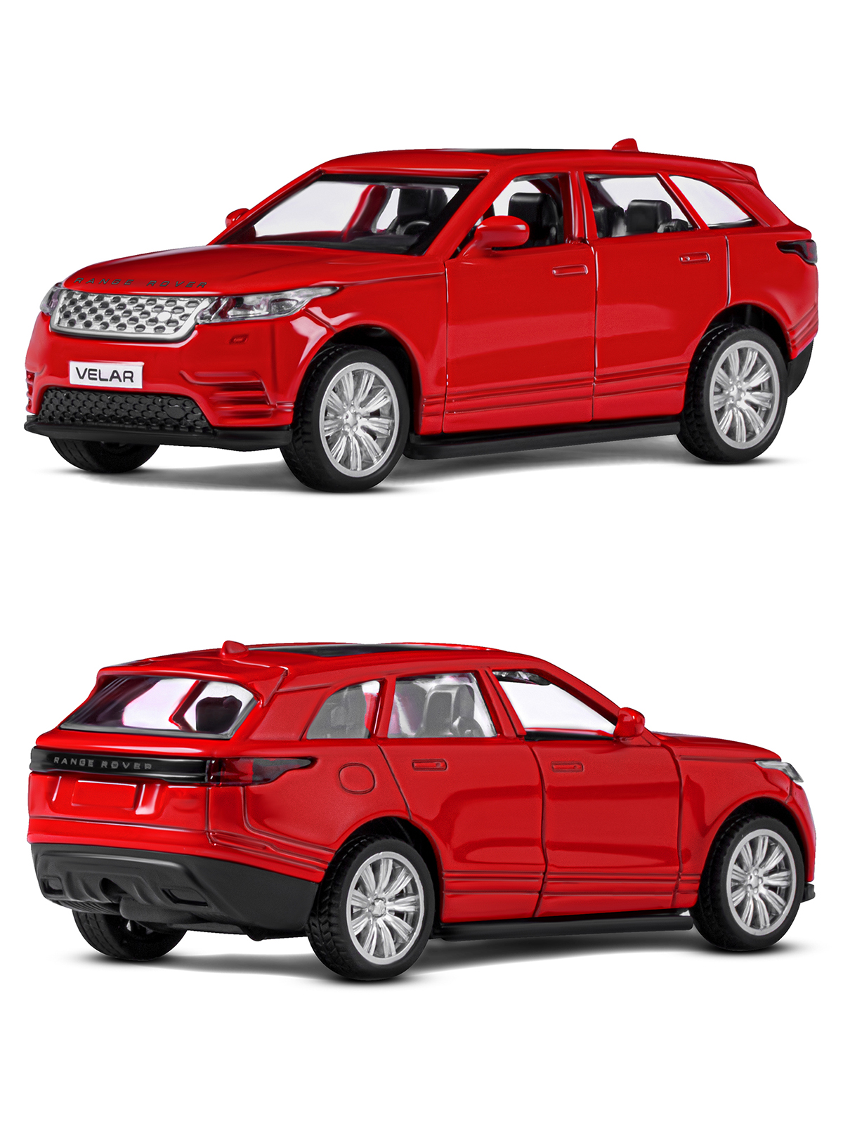 Внедорожник АВТОпанорама Land Rover Range Rover Velar 1:43 JB1200176 - фото 6