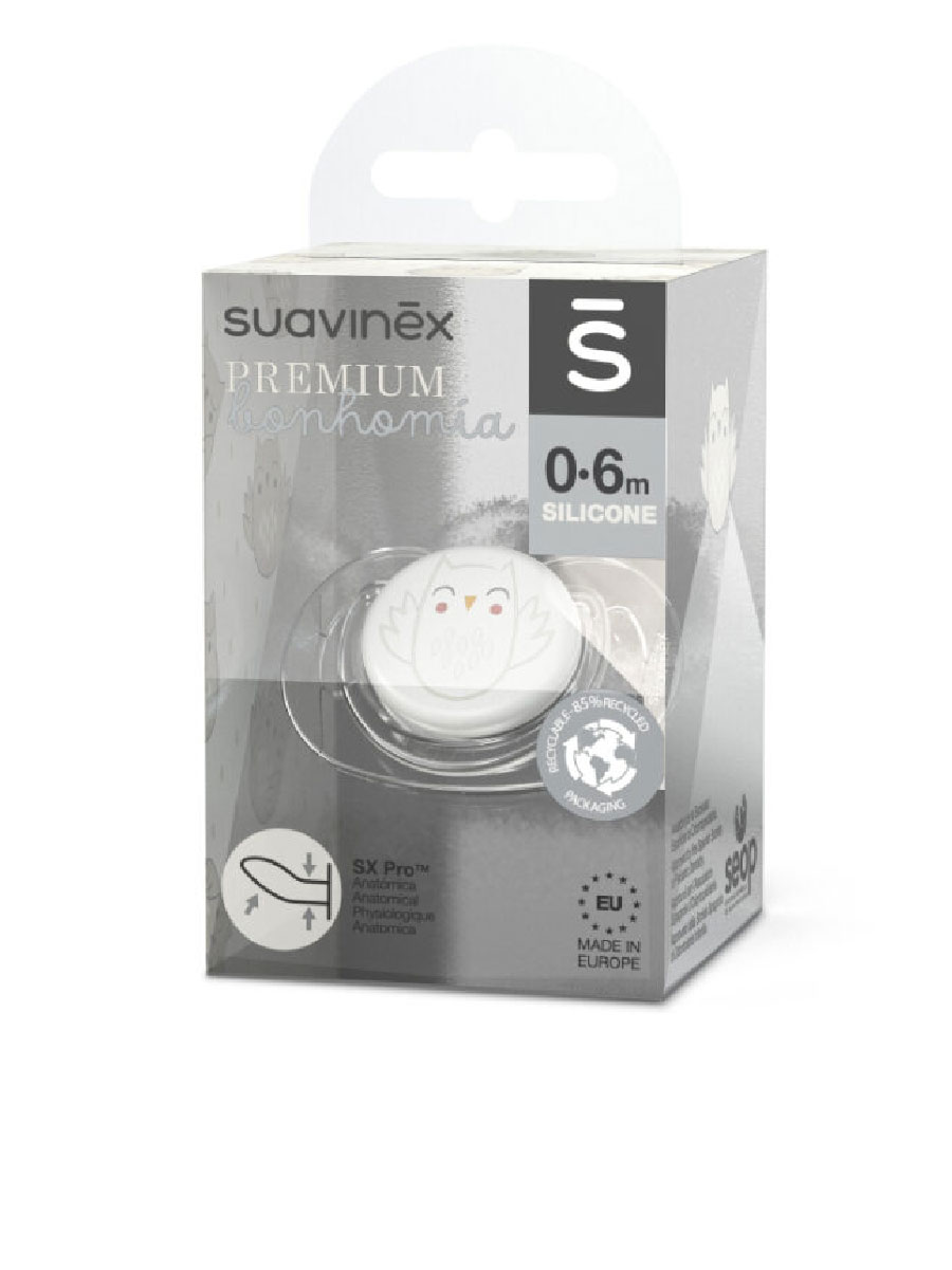 Пустышка Suavinex силикон анатомическая от 0 мес. - фото 4