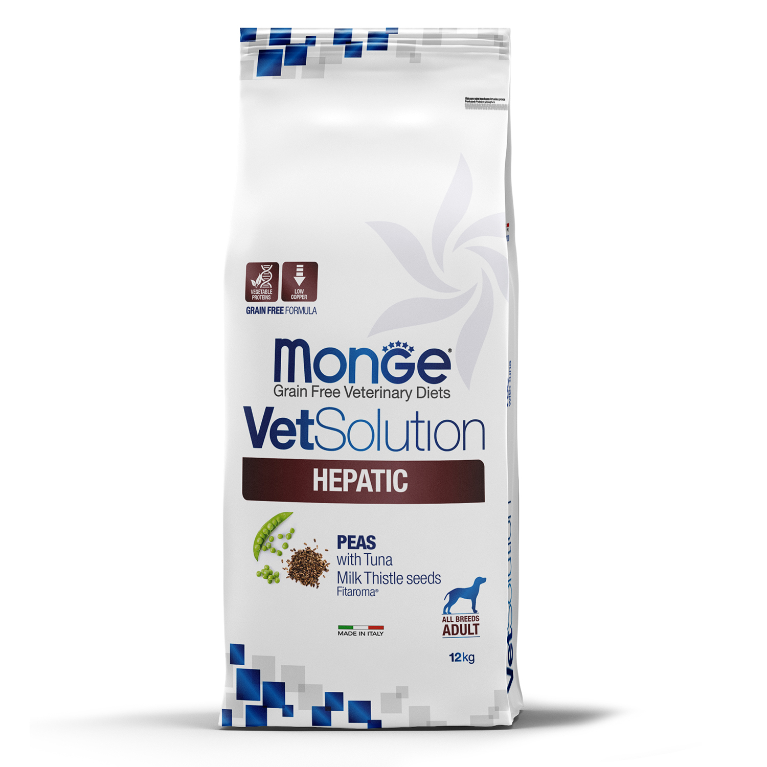 Корм для собак диетический MONGE VetSolution Dog Hepatic Гепатик при заболеваниях печени 12кг - фото 5