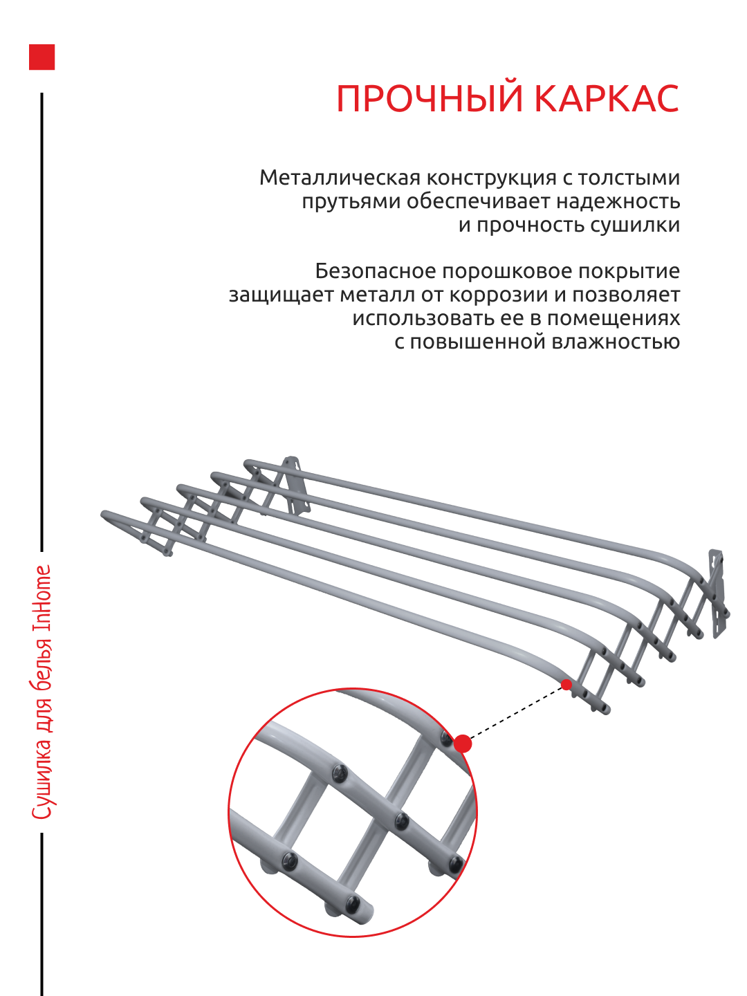 Сушилка для белья InHome - фото 3