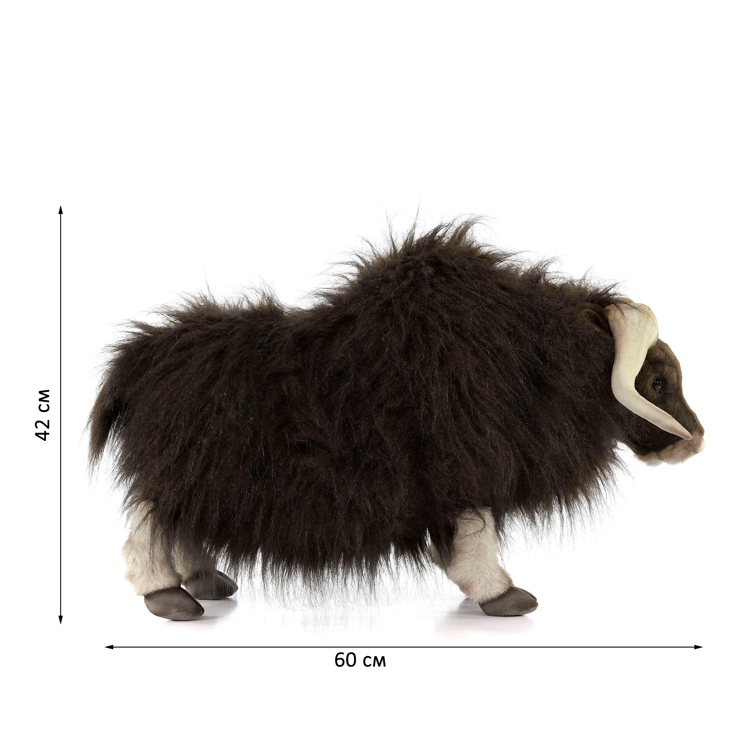 Мягкая игрушка HANSA бычок Овцебык - фото 11