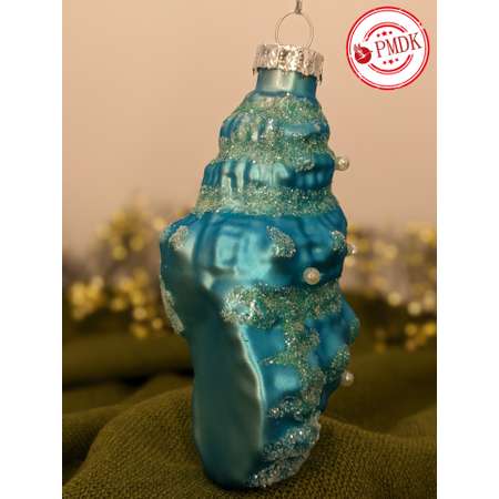 Елочная игрушка Kaemingk Ракушка EG188-YH2571