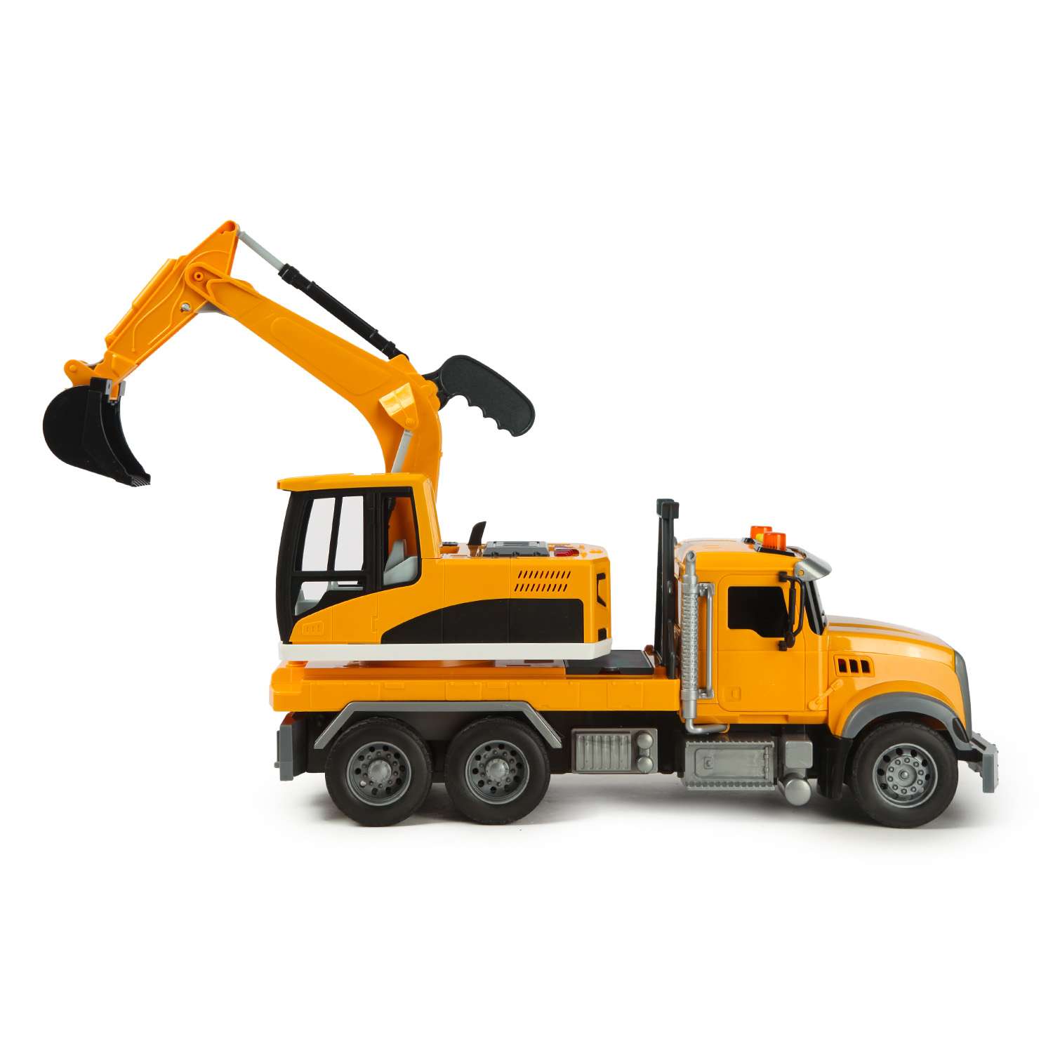 Машинка Mobicaro 1:14 Грузовик с эскаватором Красный 666-82P 666-82P - фото 7
