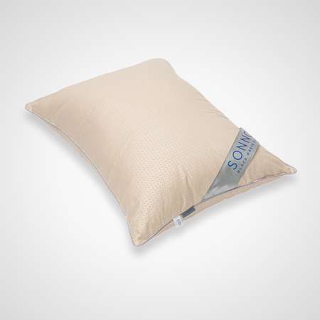 Подушка SONNO WHITE MAGIC 50x70 см гипоаллергенный наполнитель Amicor TM Шампань