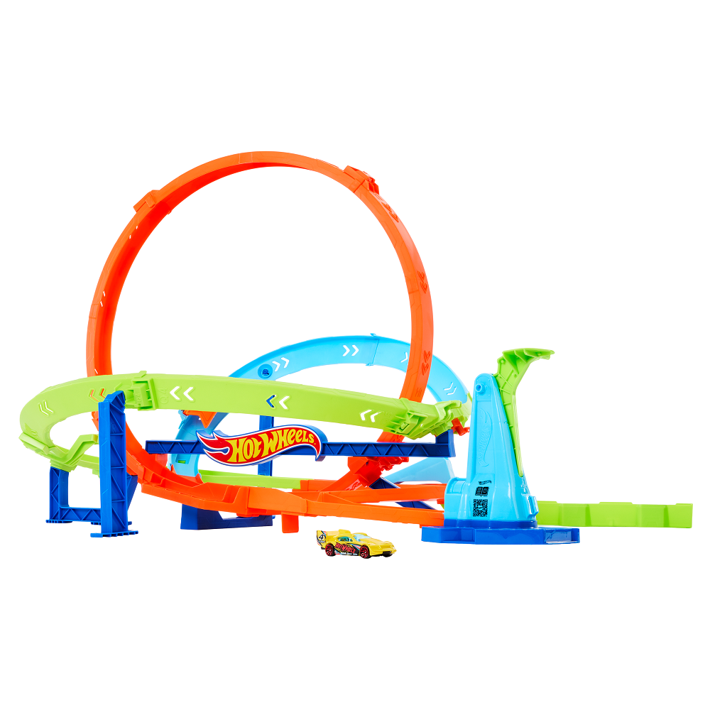 Трек Hot Wheels испытание гиперпетли HTK16 - фото 4