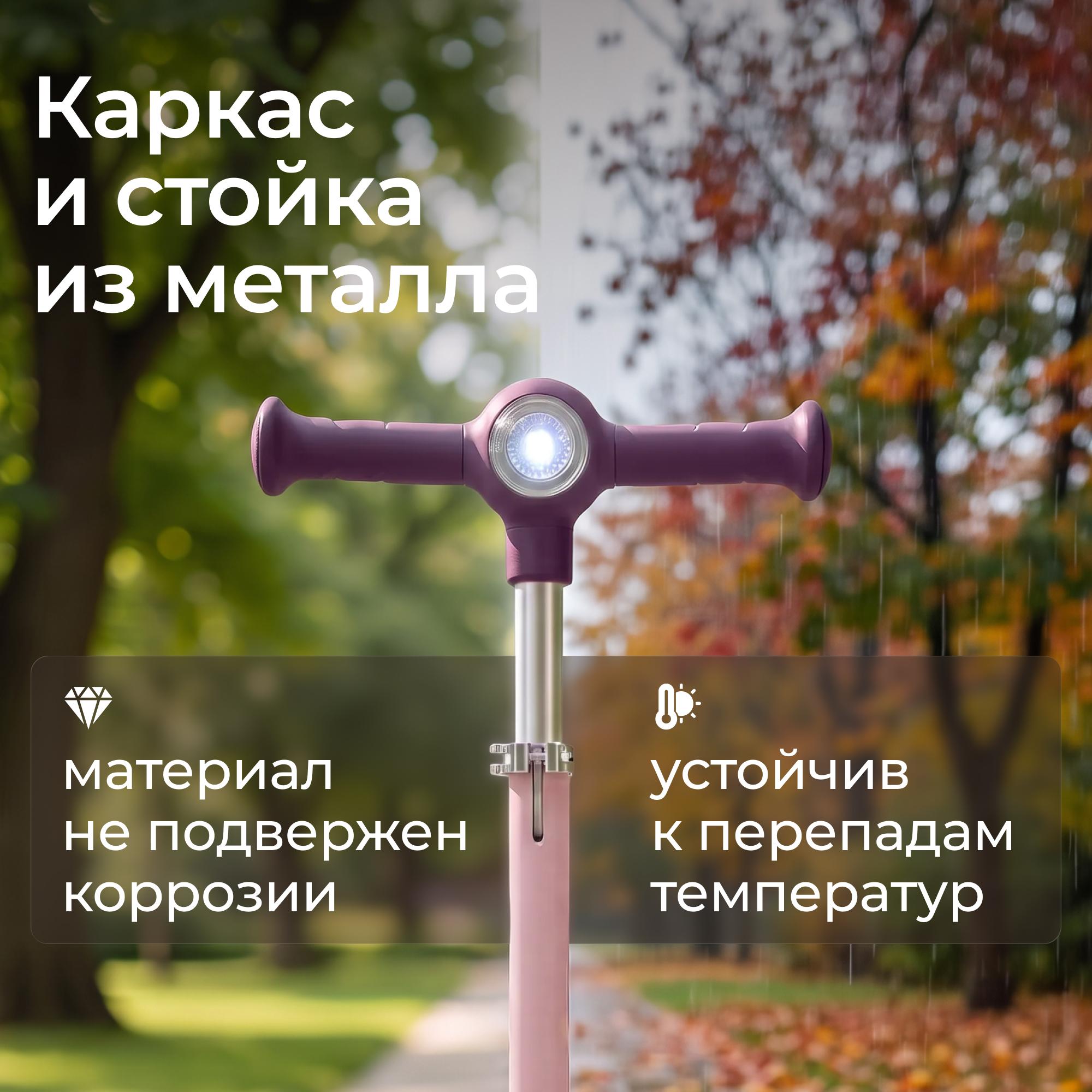Самокат UNIX Kids трехколесный - фото 11