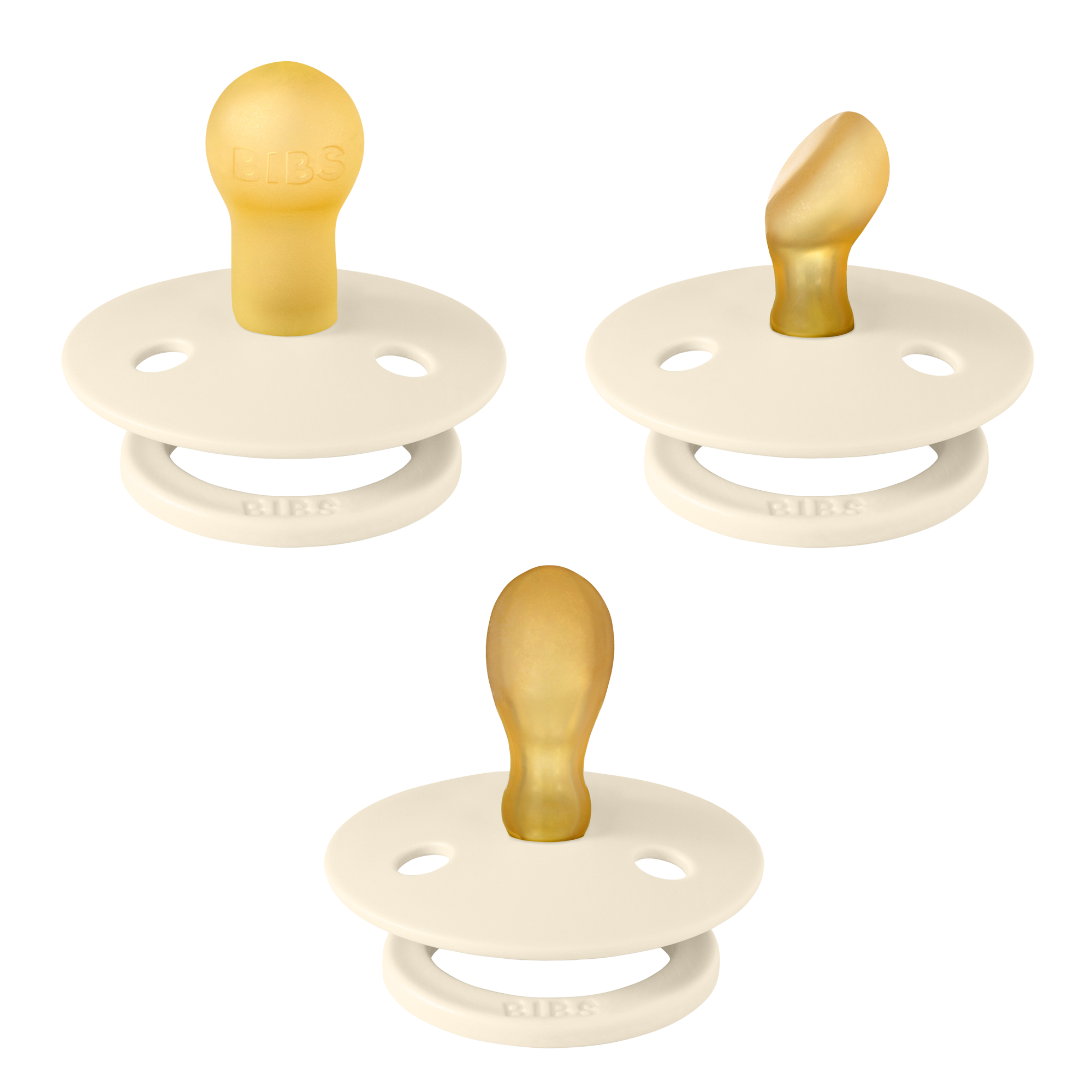 Пустышка BIBS от 0 мес. 3 шт. - фото 1