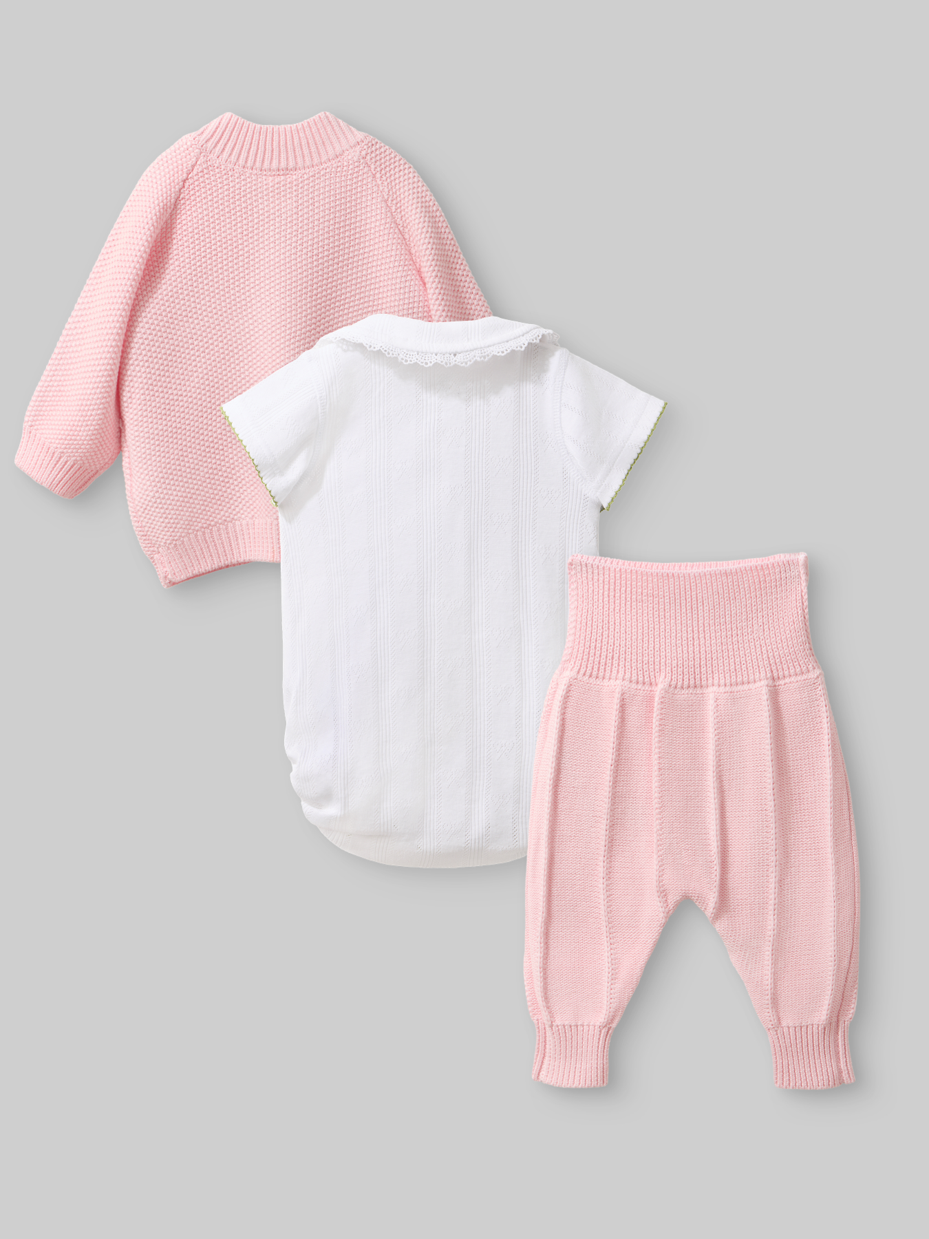 Комплект Happy Baby 90159-0_white&pink - фото 7