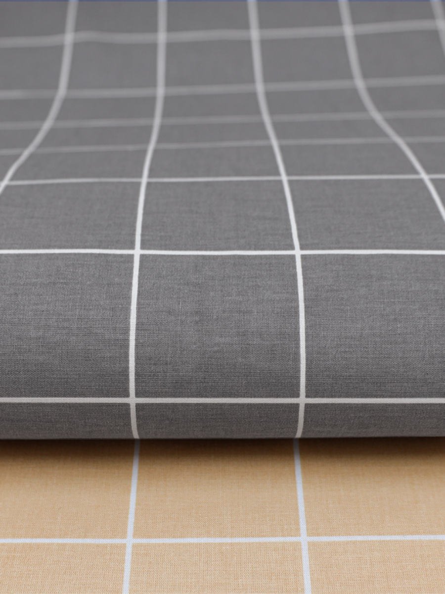 Комплект постельного белья BRAVO Клетка евро 4 предм. - фото 5