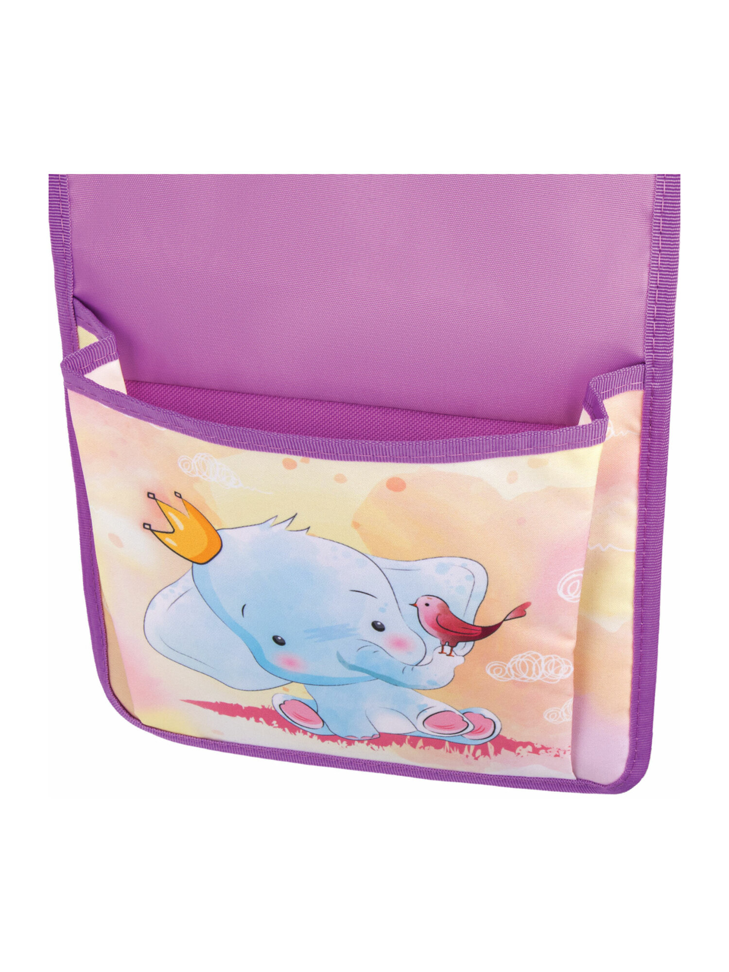 Органайзер Юнландия для шкафчика 5 карманов 21x68см Elephant - фото 8