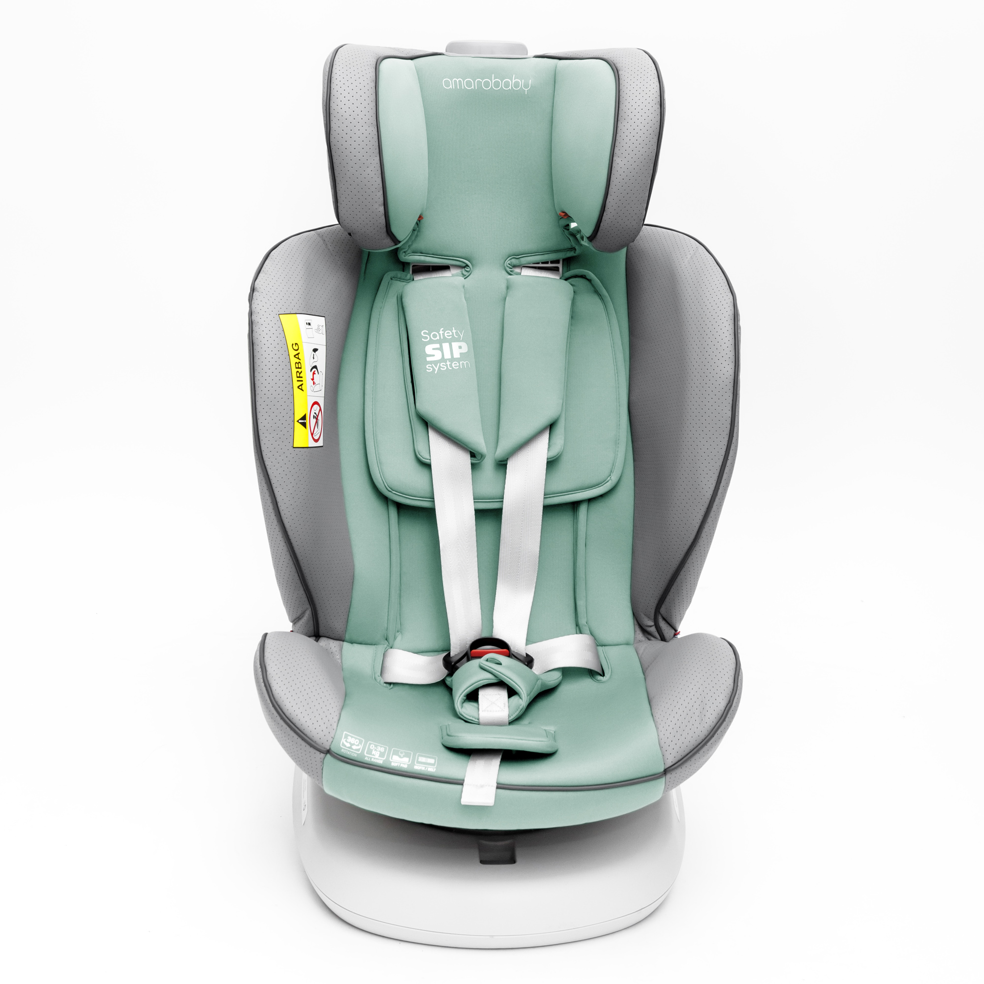 Автокресло Amarobaby Champion Isofix 0+/1/2/3 (0-36 кг) - фото 22
