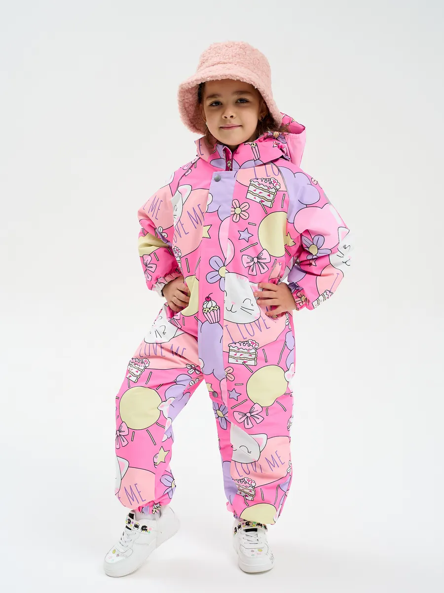 Комбинезон RuStyle ДД-комбRSR-2780-loveроз - фото 1