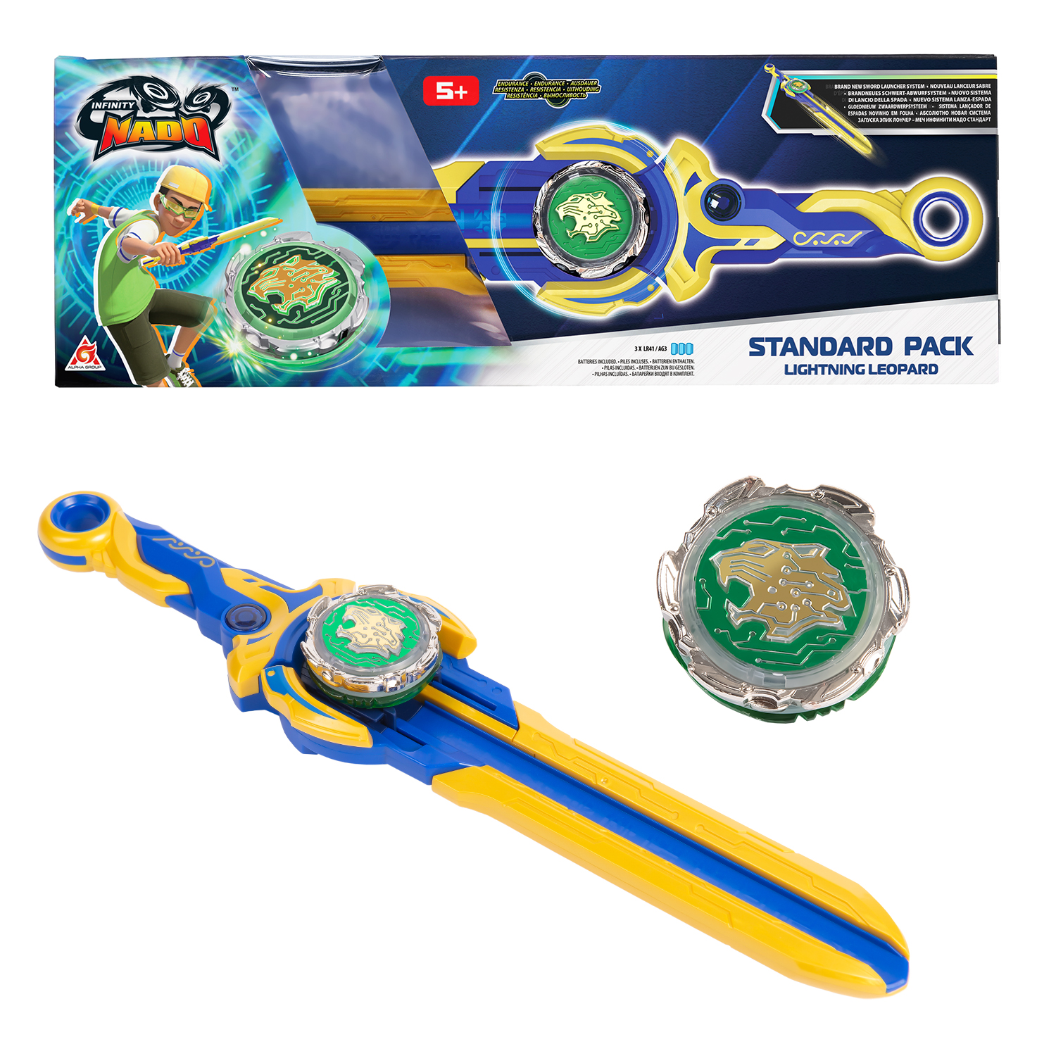 Игровой набор Infinity Nado LightLeopard ЭпикЛончСтандарт - фото 1