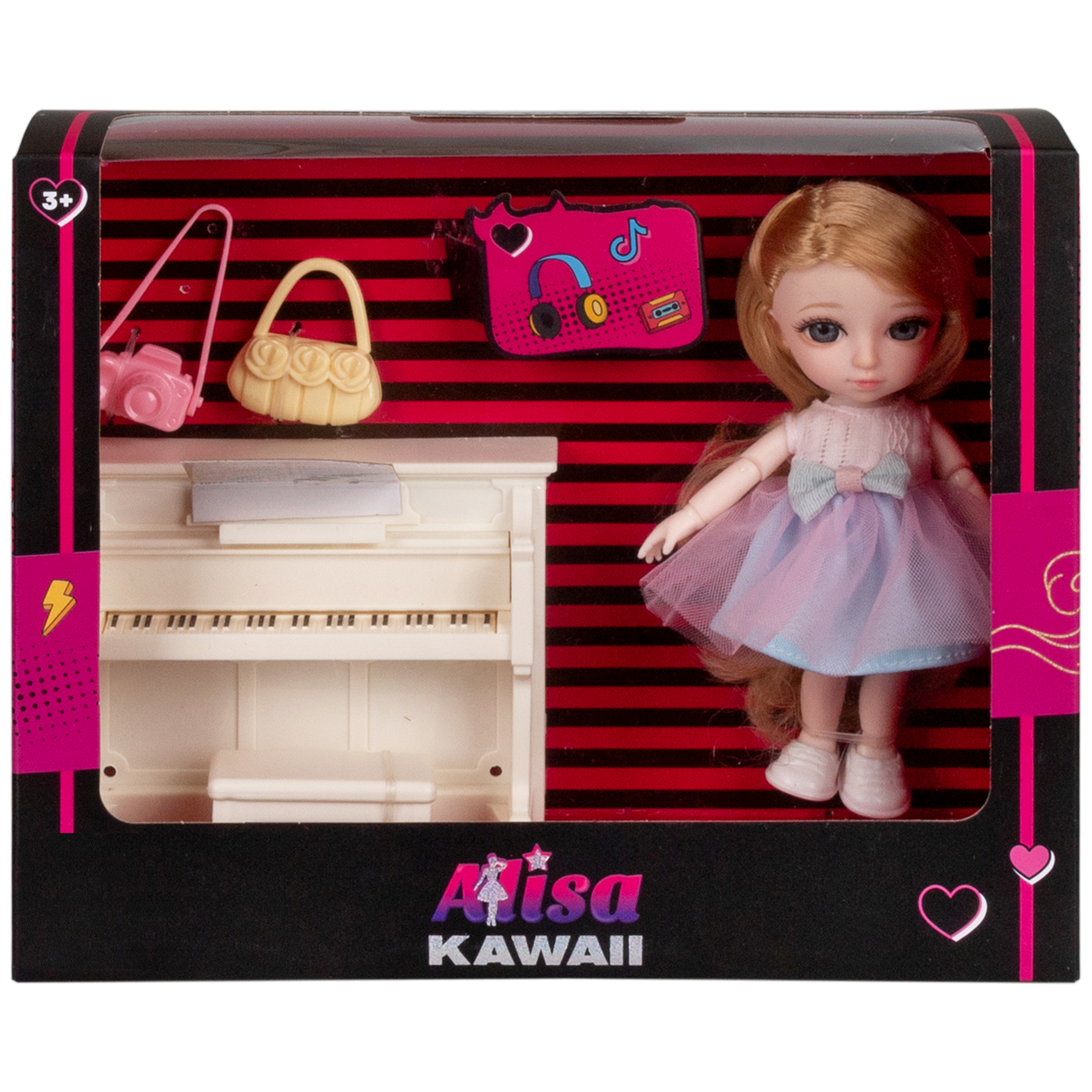 Кукла мини 1TOY Alisa Kawaii Т24361 - фото 18