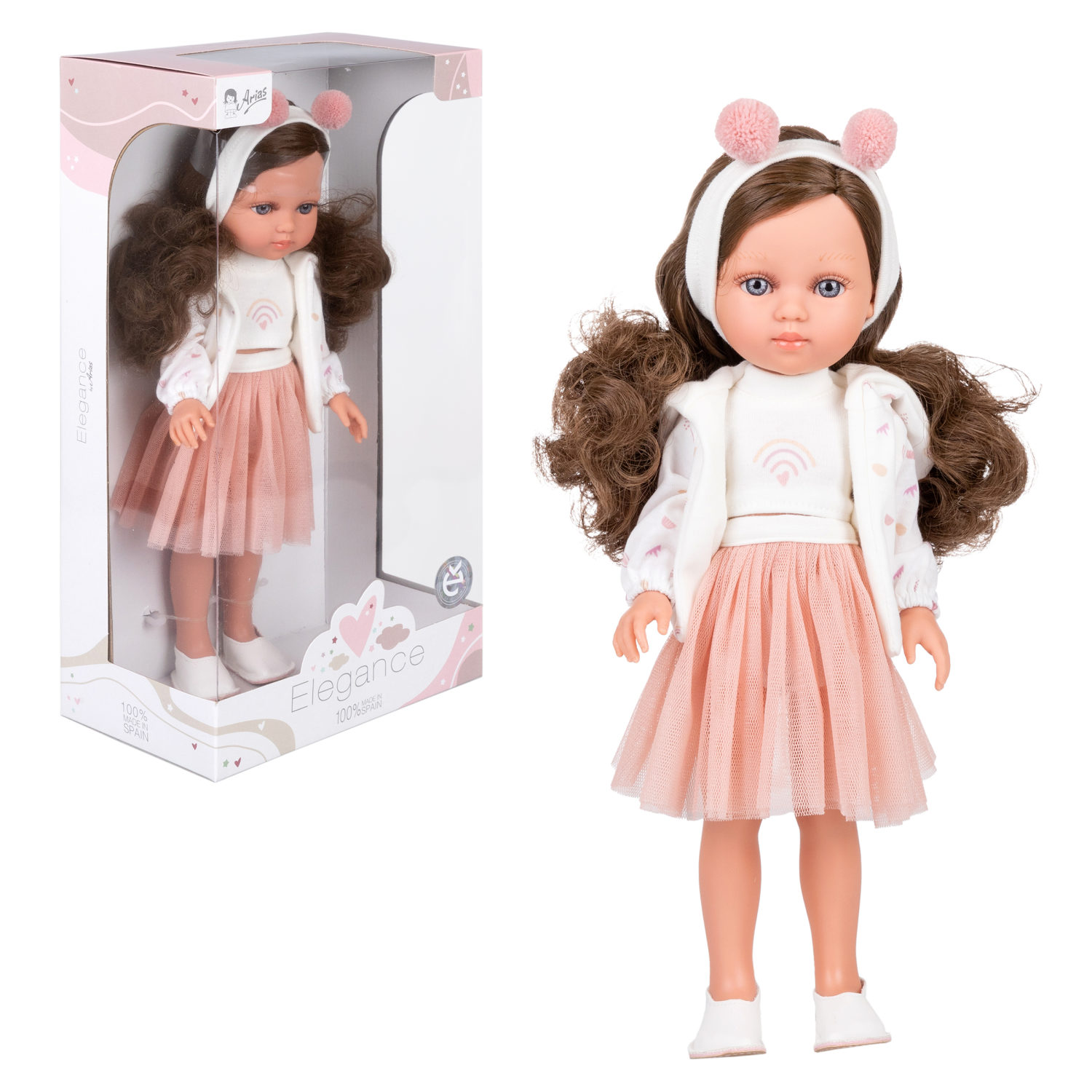 Кукла классическая Arias Elegance Carlota casual Т25535 - фото 8