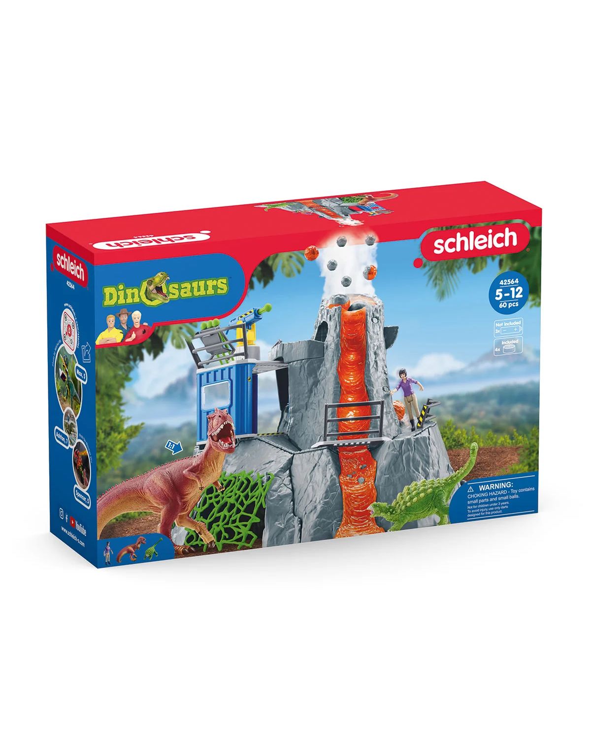 Игровой набор SCHLEICH Volcano Adventure - фото 5