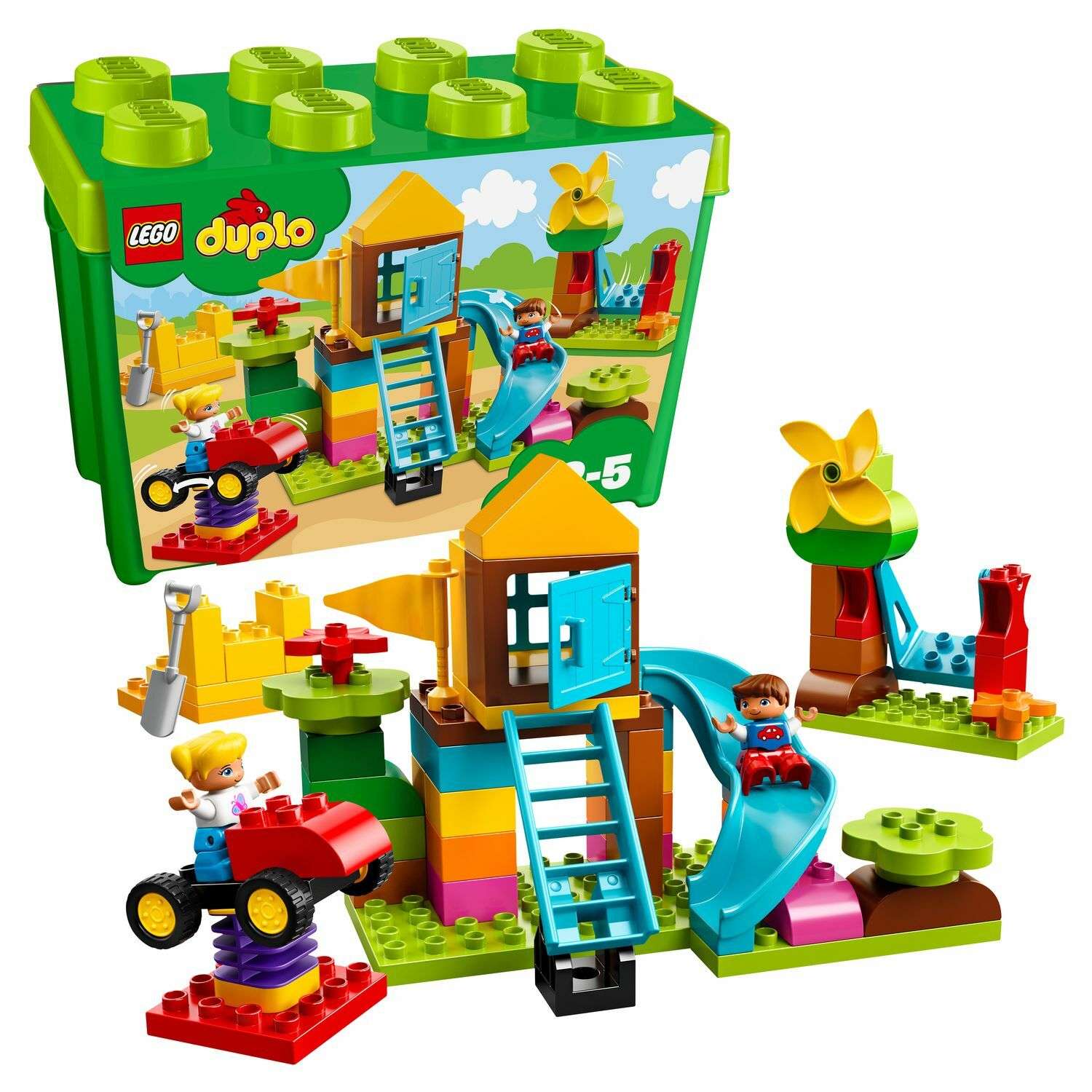 Конструктор LEGO DUPLO Большая игровая площадка блочный - фото 1