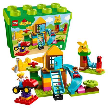Конструктор LEGO DUPLO Большая игровая площадка блочный