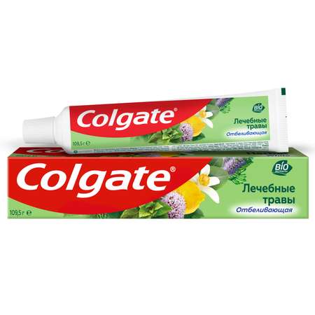 Зубная паста Colgate с фтором травы