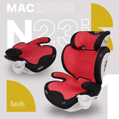 Автокресло Nuovita Isofix 2/3 (15-36 кг)