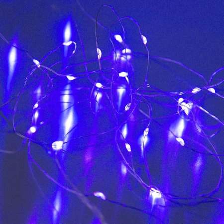 Светодиодная гирлянда FUNRAY Нить интерьерная 10 м сиреневый свет от сети SE-STRING-10100P