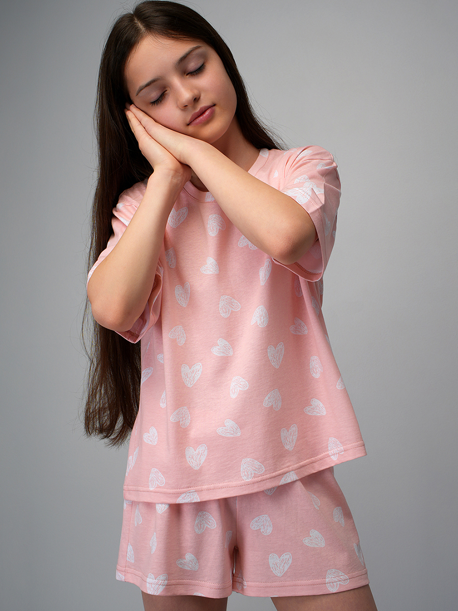 Пижама HappyFox HF5900DSPбелый.сердечки - фото 9