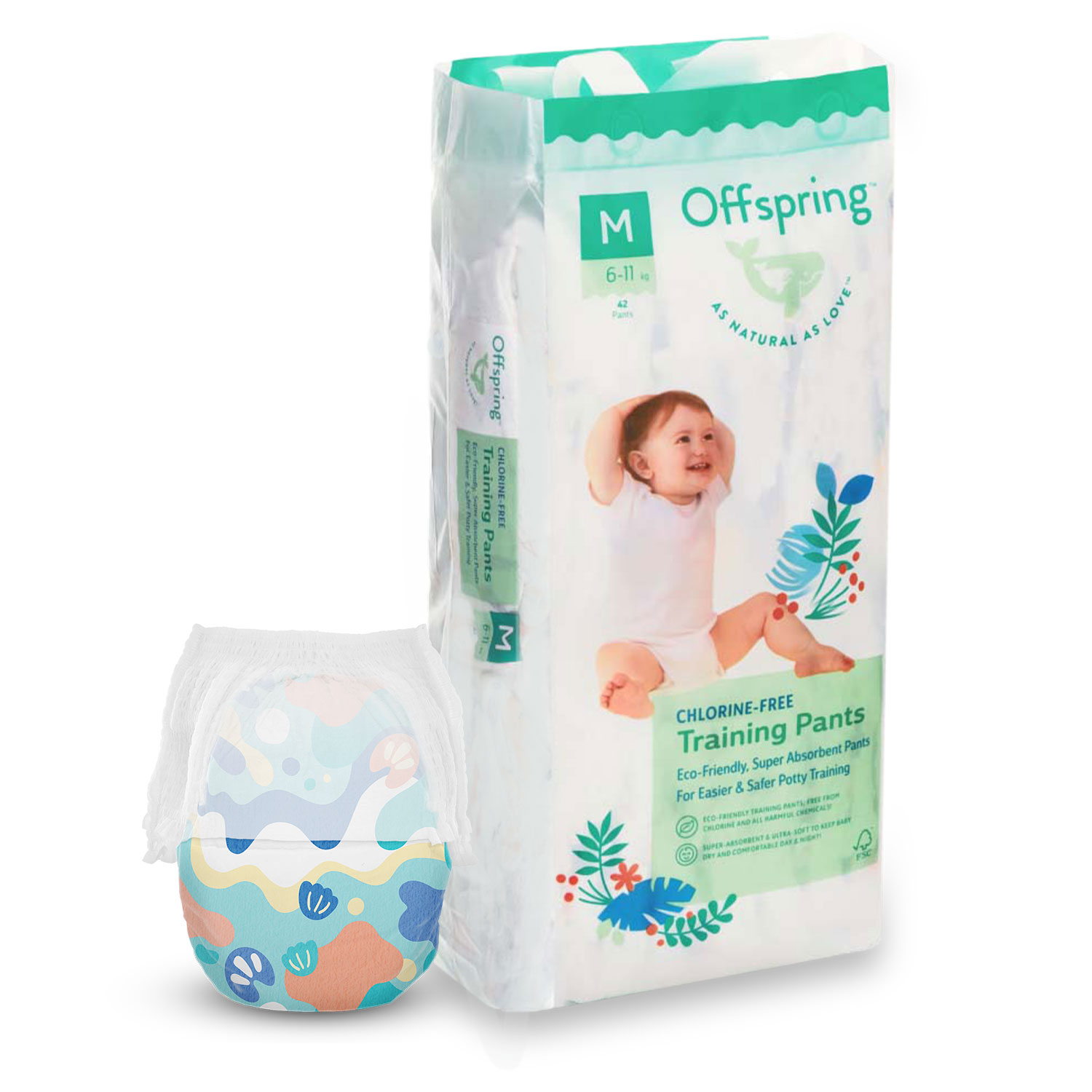 Трусики Offspring M (6-11 кг) 42 шт. - фото 3