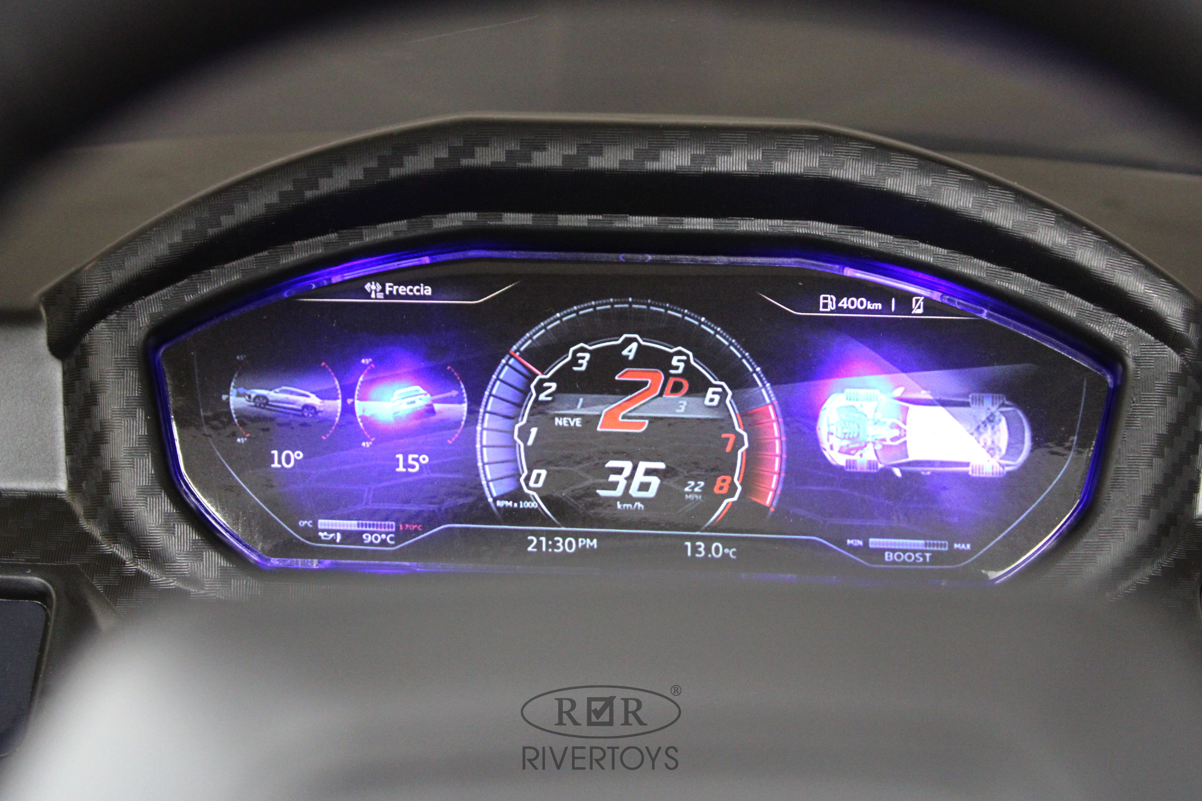 Электромобиль RIVERTOYS E777EE-GRAY С пультом ДУ - фото 11