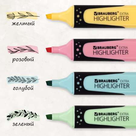 Точилка Brauberg Super Pastel 4 шт.