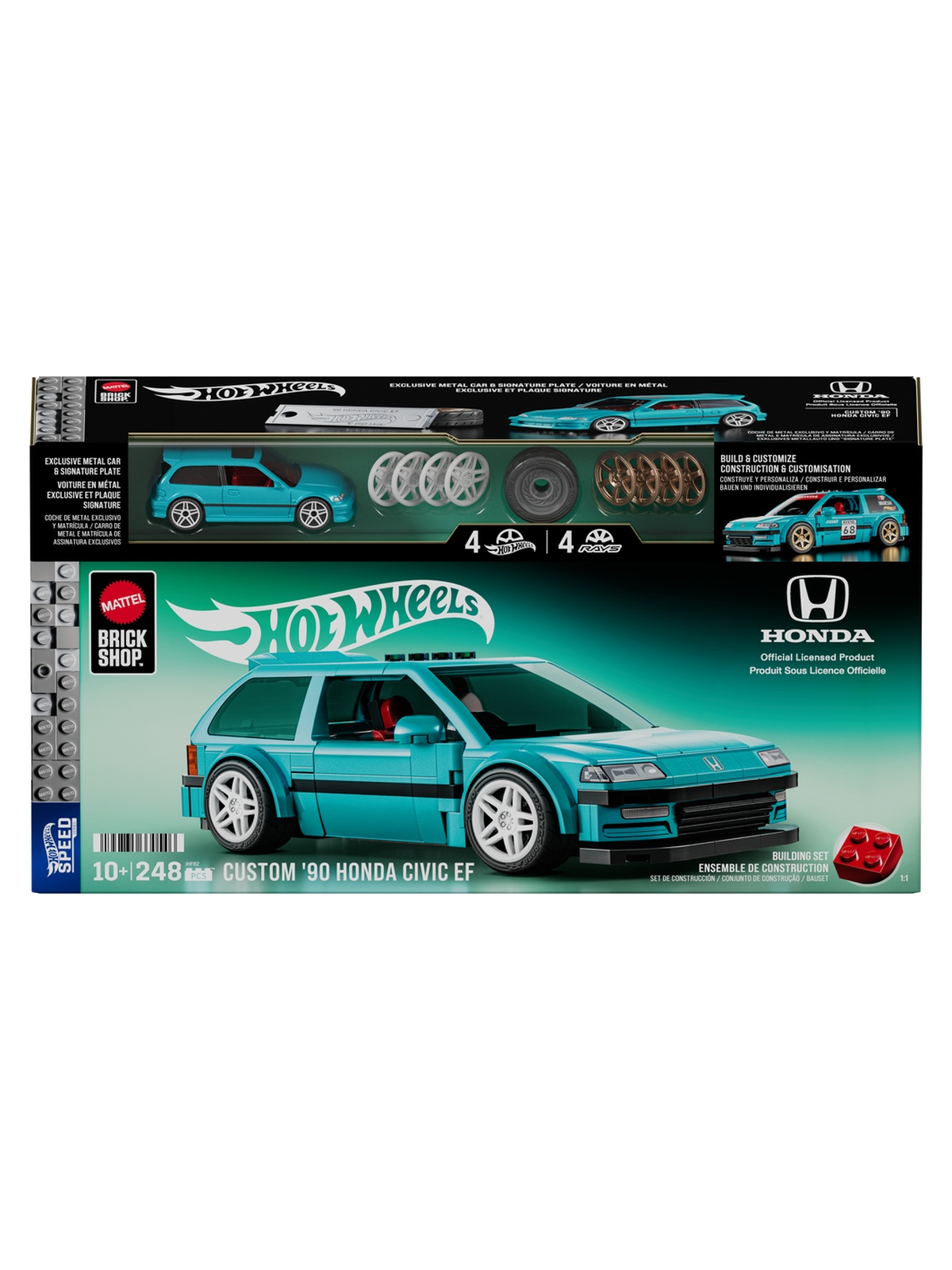 Конструктор Brick Shop Honda Civic 248 дет. - фото 14