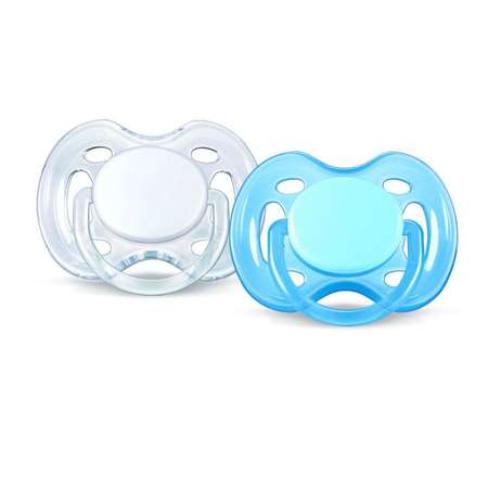 Пустышка Philips Avent силикон от 0 мес. 2 шт. в ассортименте