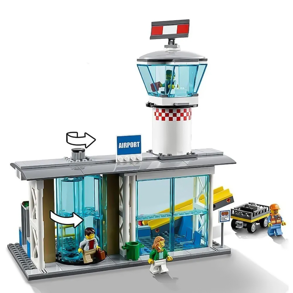 Конструктор Madliani Пассажирский самолет 694 дет. - фото 2